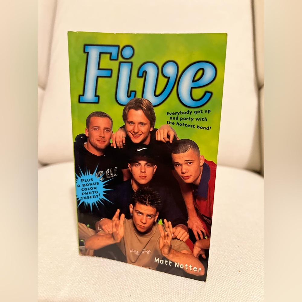 Five - Boy Band - Everybody get up and party with the hottest band! - Book